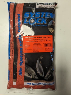 Willi Frosch Balzer System Lock Karpfen Schleie Partikel  1kg 3,85€/kg - Bild 1 von 2