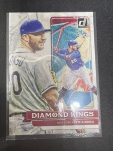 Pete Alonso Diamond Kings 2022 Panini Donruss Baseball # 18 - Bild 1 von 2