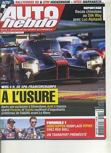 AUTO HEBDO Nr. 2062 11.05.1016 6h SPA DTM HOCKENHEIM WTCC MARAKECH - Bild 1 von 1