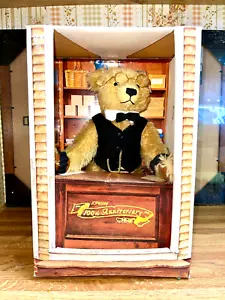 OSO DE PELUCHE ARTICULADO MOHAIR TIENDA CAJA MOSTRADOR STEIFF JC ANIVERSARIO PENNY SIN USAR, EN CAJA - Imagen 1 de 3