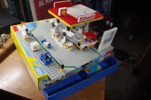 Vintage Lego Set 6378 Shell Service Station Lego Town 100% komplett, Anleitung - Bild 1 von 10