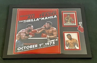 Muhammad Ali 🥊 “The Thrilla In Manila” vs. Joe Frazier October 1975 - BOXNG 🥊 - Image 1 of 4