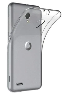 For VODAFONE SMART PRIME 7 CLEAR CASE SHOCKPROOF ULTRA THIN GEL SILICONE TPU - Bild 1 von 9