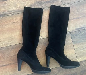 PETER KAISERS High Heels hohe Stiefel Strumpfstiefel Schaftstiefel schwarz 7, 40 - Bild 1 von 11