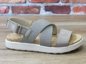 Women's Keen Elle Criss Cross Sandal Brindle/Birch *1028630 - Picture 1 of 6