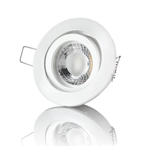 LED Einbaustrahler 230V Dimmbar Spot Deckenstrahler Einbauleuchten - lambado® - Bild 1 von 5