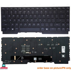 DELL Alienware M15 R5 M15 R6 M15 R7 RGB backlit US keyboard - Picture 1 of 1