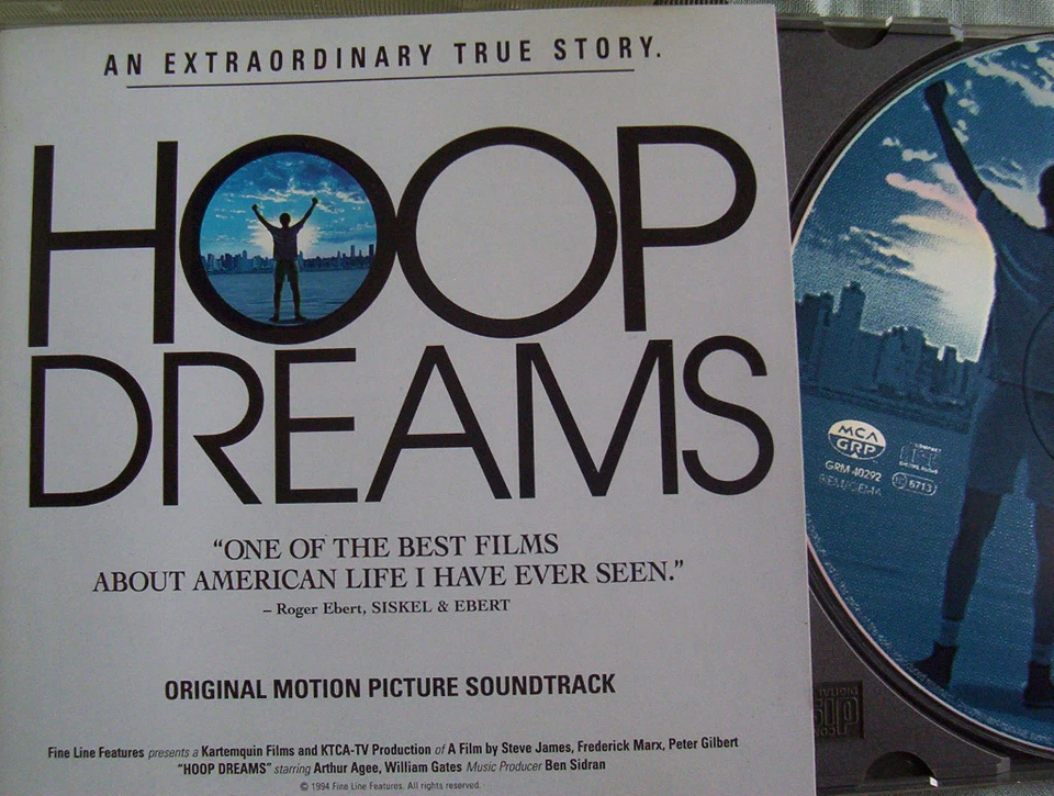 Hoop Dreams- OST- Produced by Ben Sidran- MCA/GRP 1994- lesen - Bild 1 von 1