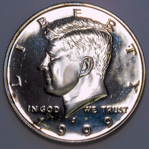 Medio dólar Kennedy 1999-S prueba plata 50c k200 - Imagen 1 de 2