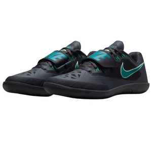 Nike Zoom SD 4 Black Blue Track & Field Throwing Shoes Men's HQ3487-001 Size 6 - Picture 1 of 7