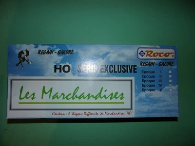 ROCO coffret 6 wagons courts 44182 NEUF - Bild 1 von 4