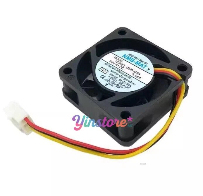 1 pezzo Nuova ventola di raffreddamento NMB 1606KL-05W-B59 4015 DC24V 0,08A 4CM 3 pin - Immagine 1 di 1