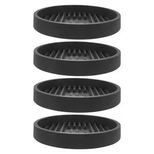  4 Pcs Toilet Plunger Holder: Plunger Tray Mat - Universal Toilet Drip Tray - - Picture 1 of 17