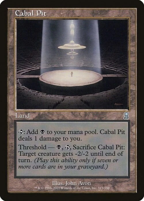 Magic The Gathering MTG CABAL PIT Odyssey NM Near Mint - Image 1 of 1