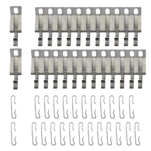 Roof DeIcing Heat Cable Clips, 50Pcs Heat Cable Roof Clips and Spacers Kit8061 - Photo 1/6