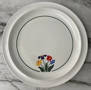 Vintage Anchor Hocking Speiseteller Gewächshausmuster. - Bild 1 von 6