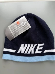 Gorra vintage Nike Beanie Hap azul nueva  - Imagen 1 de 5