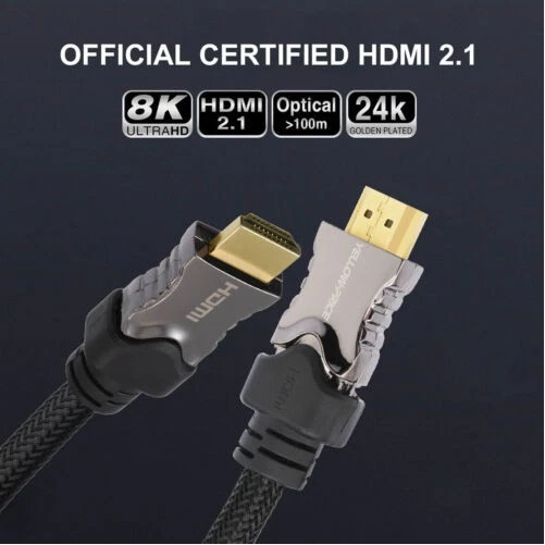 Startech HDMM21V1M 3FT HDMI 2.1 CABLE HDMI CABLE CERTIFIED UHD 4K/8K HDMI CORD M - Image 1 of 1