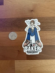 Baker Skateboards Sticker, OG NOS Rare, Andrew Reynolds, Birdhouse, Flip, FA, - Picture 1 of 1