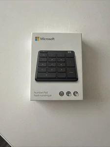 Microsoft Wireless Bluetooth Number Pad (Black) 1969 - Picture 1 of 6
