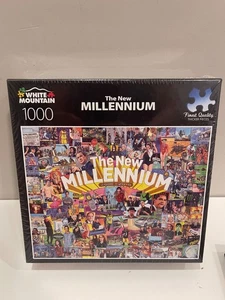 NISB White Mountain Puzzles THE NEW MILLENNIUM 1000 Piece Jigsaw Puzzle 00-2010 - Picture 1 of 1