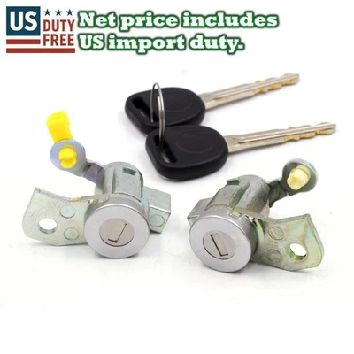 Par de cerraduras de puerta de cabina extendida aptas para Chevrolet Colorado GMC Canyon Isuzu serie i Foto 1 de 4