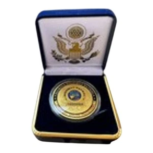 Department of Energy (DOE) Challenge Coin With Blue Velvet Case. Fast Shipping! - Picture 1 of 8