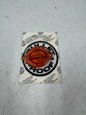 Bullet Proof Designs KTM Husqvarna GasGas oil filter cap cover BPD-4TOF-ORG - Image 1 of 2