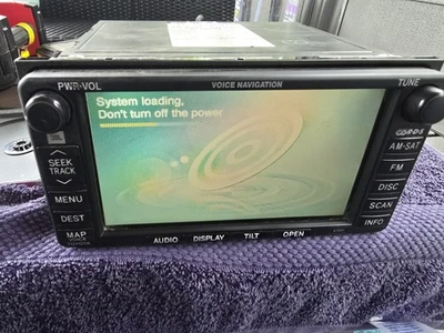 Toyota Solara 2004-2006 navegación GPS navegación pantalla 86120-33590 E7001 fabricante original  Foto 1 de 4