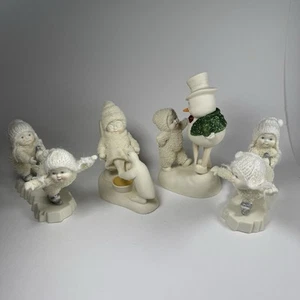 Dept 56 Snowbabies Lot Tall Tales Day At The Spa Along For The Ride Penguin - Picture 1 of 15