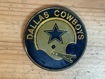 Hebilla de cinturón vintage de los Dallas Cowboys propiedades de la NFL Lee NY NY fútbol nacional Foto 1 de 4
