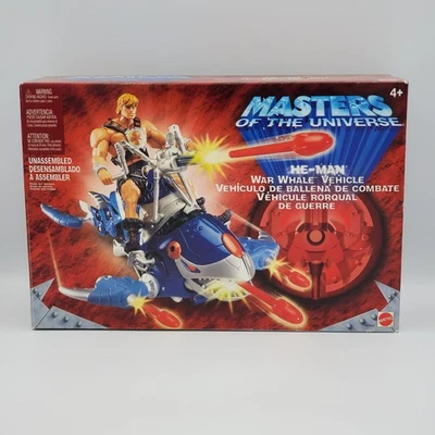 Vehículo de colección Mattel Masters of the Universe He-Man War Whale 2002 nuevo sellado Foto 1 de 4