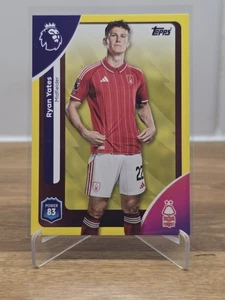 Topps Premier League 2025/26 - Ryan Yates Notts Forrest Yellow Parallel #242 - Bild 1 von 2