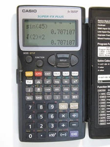 Casio FX-5800P programmierbarer wissenschaftlicher Taschenrechner - Bild 1 von 4
