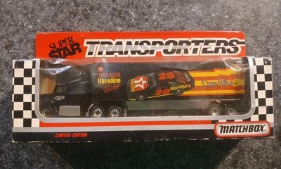 Matchbox 1991 Davey Allison Superstar Transporter Limited Edition Collectible  - Image 1 of 3