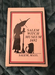 Salem Witch Museum 1692 Salem Massachusetts Playing Cards Deck Souvenir NEW NIB - Picture 1 of 3