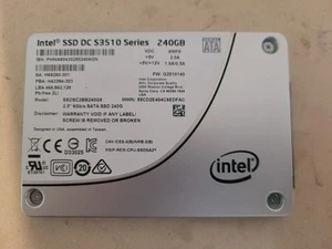 Intel DC S3510 SSDSC2BB240G6P 240 GB SATA III 2.5" Solid State Drive - Photo 1/2