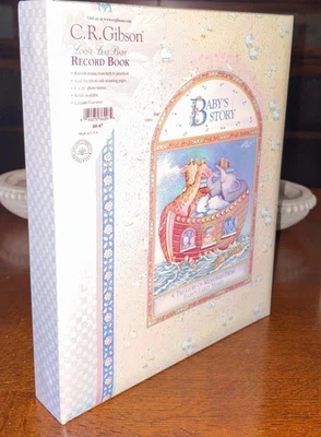 LIBRO DE DISCOS DE BEBÉ "BABY'S STORY" DE COLECCIÓN C. R. GIBSON NUEVO en caja Foto 1 de 4