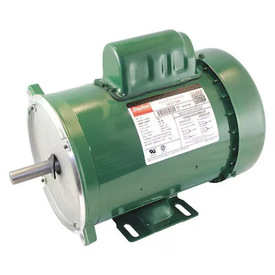 Motor de accionamiento de barrena Dayton 4K997, arranque de condensador, 1 HP, 115/230 V AC, 1, 725 Foto 1 de 3