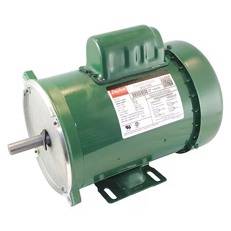 Motor de accionamiento de barrena Dayton 4K997, arranque de condensador, 1 HP, 115/230 V AC, 1, 725 Foto 1 de 3