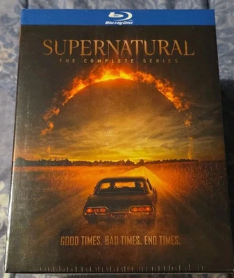 Supernatural Complete Series (Blu-ray) NEW (Sealed)-Box Shipping with Tracking - Image 1 of 3