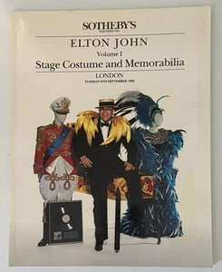 Sotheby's Katalog 6. September 1988 Elton John Band I Bühnenkostüm & Erinnerungsstücke - Bild 1 von 6