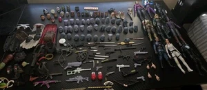 Massive 1/12 Action Figure Lot: Heads, Accessories, and Weapons Included - Picture 1 of 11