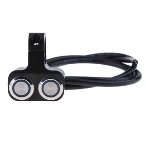 25mm Motorcycle Handlebar Headlight Spot Light Switch With Dual Indicator I - Picture 1 of 5