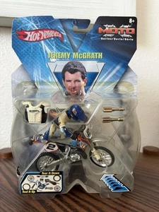 2002 Hot Wheels Moto Jeremy McGrath #2 Dirtbike Toy KTM Motocross MX Rare New - Picture 1 of 24