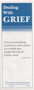 Dealing With Grief by Christophers - Picture 1 of 3