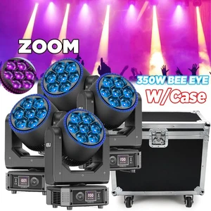 7X50W LED RGBW Bee Eye Beam+WASH Zoom Moving Head DJ Light DMX512 Stage Lighting - Picture 1 of 23