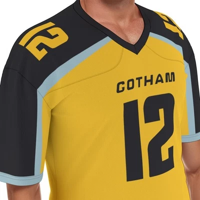 Gotham Knights / Rogues Football Jersey Costume Shirt - Image 1 of 4