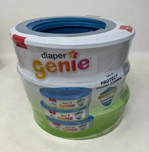 Playtex Baby Diaper Genie Refills 3 Pack Holds Up To 810 Diapers New Sealed - Picture 1 of 7
