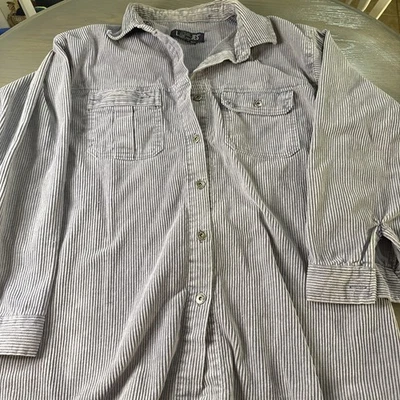 Camisa Chaqueta Vintage LA Blues Pana Y2K Años 90 Talla Grande XXL Foto 1 de 4